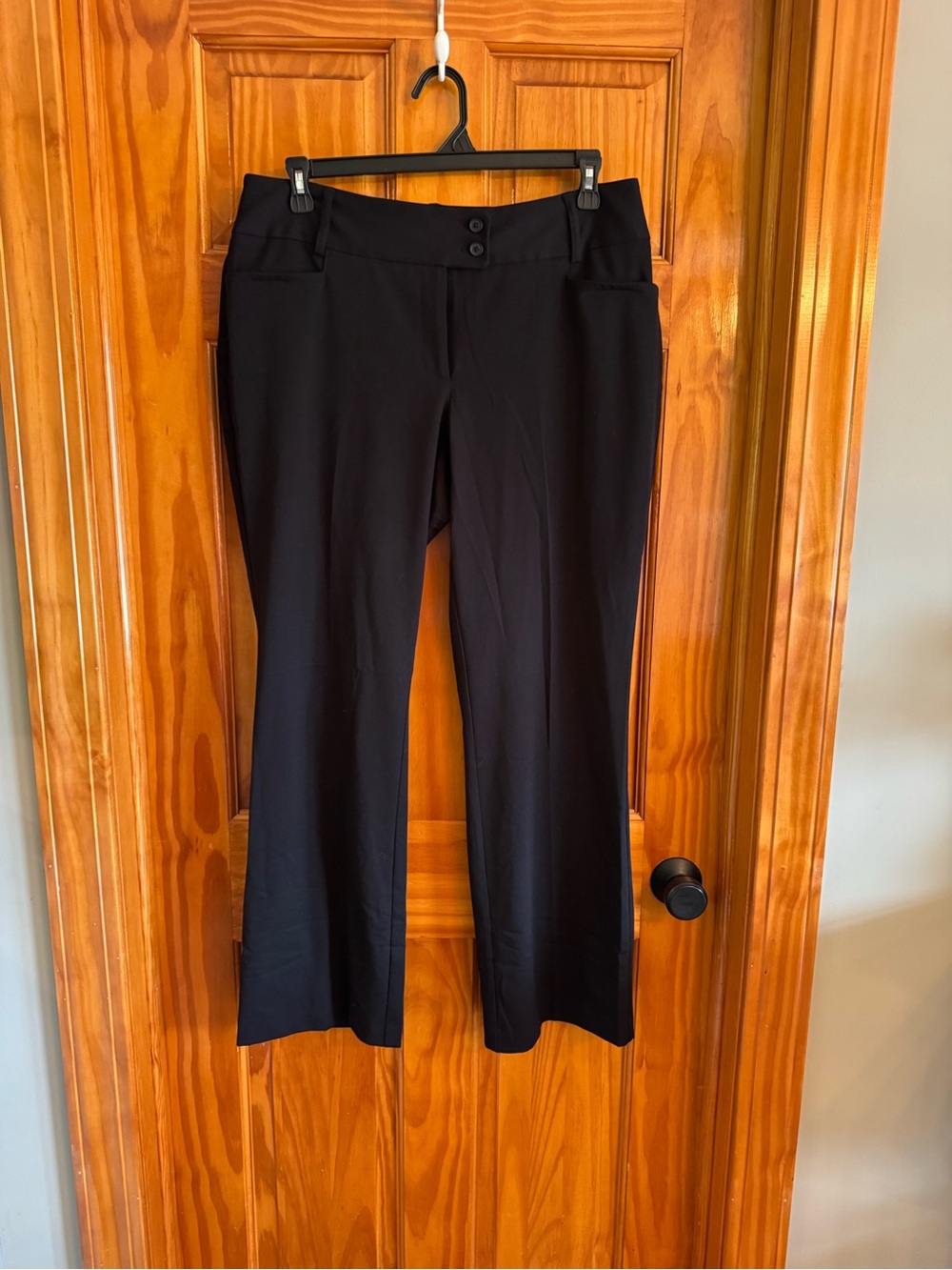 Rafaella Black Boot Cut Dress Pants